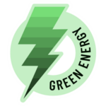 —Pngtree—green energy sticker with lightning_7462982